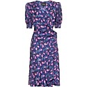 Marc Jacobs the Wrap Floral Silk Dress