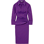 Maticevski Indicate Draped Cutout Stretch-Jersey Midi Dress