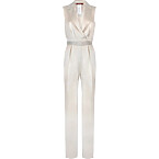 Max Mara Belted Sleeveless Jumpsuit
