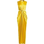 Max Mara Silk Satin Hourglass Maxi Dress