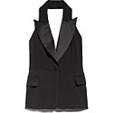 Max Mara Wool Tuxedo Waistcoat
