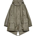 Weekend Max Mara Gabardine and Technical Fabric Parka