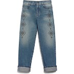 Weekend Max Mara Regular-Fit Embroidered Denim Jeans