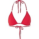 Melissa Odabash Cancun Red Pique Bikini Top