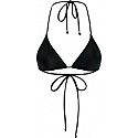 Meshki Kalli Recycled Nylon Triangle Tie Up Bikini Top
