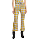 Miaou Morgan Pants in Yellow Plaid