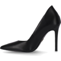 Michael Kors Collection Keke Black Satin Pump