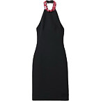 Miu Miu Embroidered Grain De Pourde Dress