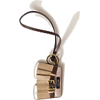 Miu Miu Leather Keychain Trick