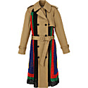 Monse Crochet Trench Coat