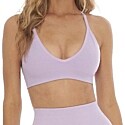 Morgan Stewart Yacht Club Lilac Seamless V-Neck Bra