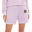 Morgan Stewart Yacht Club Lilac Terry Cloth Shorts