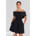 Nadine Merabi Harper Black Dress