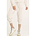 Naked Cashmere Uri Slouchy Knit Cashmere Joggers in Alabaster