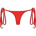 Nia Lynn Red Bonavista String Bikini Bottom