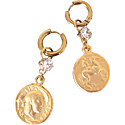 Notte Trevi Coin Earrings