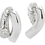 Oera Diamond Hoop Earrings