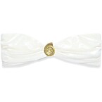 Elsa Hosk x Na-Kd Gold Detail Bandeau Bikini Top in off White