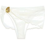 Elsa Hosk x Na-Kd Gold Detail Bikini Panty in off White