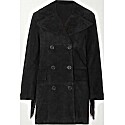 Officine Generale Joyce Fringed Suede Coat
