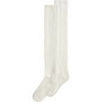 On Terry Sock Knee High in White