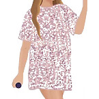 Oscar de la Renta Custom Crystal T-Shirt (Sketch by Kfilsonart)