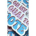 Ouai Vote Sticker