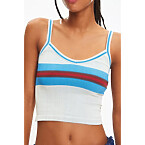 Out from Under Shiloh Striped Seamless Ribbed Knit Cami