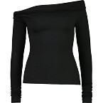 Paris Georgia Black Manahou Long Sleeve T-Shirt