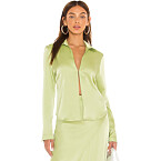 Paris Georgia Sateen Shirt Pistachio