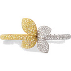 Pasquale Bruni Giardini Segreti 18K Gold Bracelet with Yellow and White Diamonds
