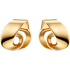 Polene Eole Stud Earrings Edition 24 Carat Gold Gilded