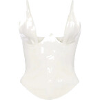 Khy x Poster Girl Latex Plunge Tank in Bone