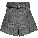 Prada Pinstripe Wool Shorts