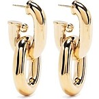 Rabanne Chain Gold Earrings