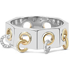 Rainbow K Ring Eyet White Gold