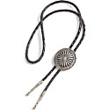 Ralph Lauren Braided Leather Bolo Tie