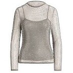 Ralph Lauren Collection Embellished Long-Sleeve Top