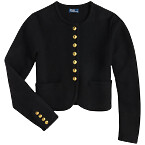 Ralph Lauren Wool-Blend Sweater Jacket