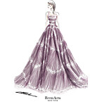 Reem Acra Custom Gown