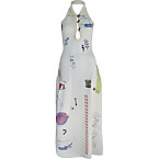 Reemami Halter Maqlouba Knitted Dress