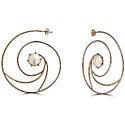 Renna Large Lunasea Hoop Earrings