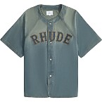 Rhude Baseball Denim Shirt