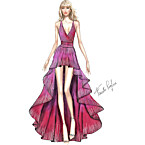 Roberto Cavalli Custom Gown