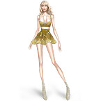 Roberto Cavalli Custom Set in Yellow