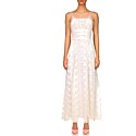 Rodarte Daisy Lace Dress with Tulle Ruffle and Ribbon Details in White