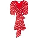 Ronny Kobo Anna Polka Dot Mini Dress