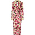 Rotate Simone Floral Print Dress