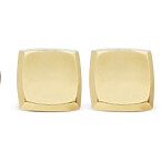 Saint Laurent Curvy Square Earrings