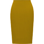 Saint Laurent Fall 2025 Pencil Skirt in Satin